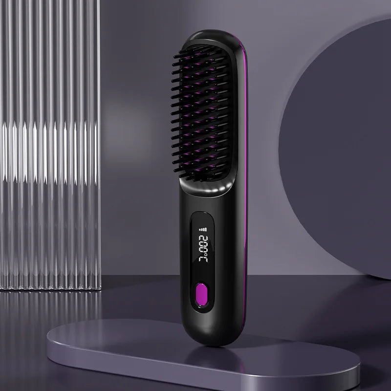 SilkFinish Cordless Ionic Straightening Brush