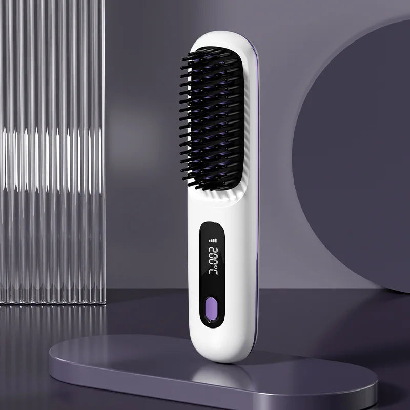 SilkFinish Cordless Ionic Straightening Brush